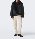 Ralph Lauren Purple Label Byron cotton corduroy straight pants