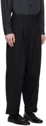 Cordera Black Masculine Trousers