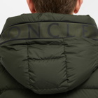 Moncler Men's Cardamine Logo Hooded Gilet in Millitary Green