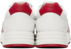 Givenchy White & Red City Sport Sneakers