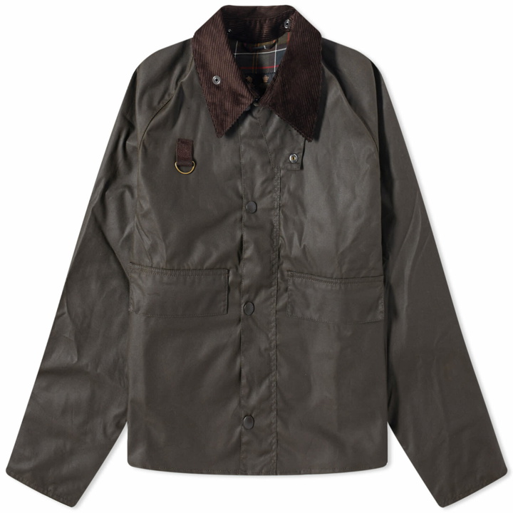 Photo: Barbour Men's SL Spey Wax Jacket in Olive