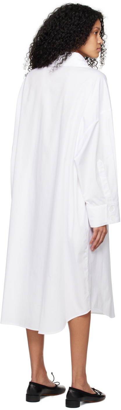 KIMHĒKIM White Button-Up Minidress