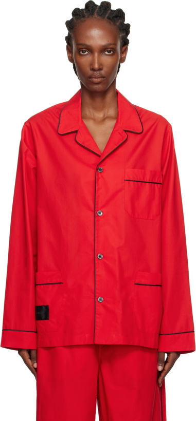 Photo: MAGNIBERG Red Dolce Pyjama Shirt