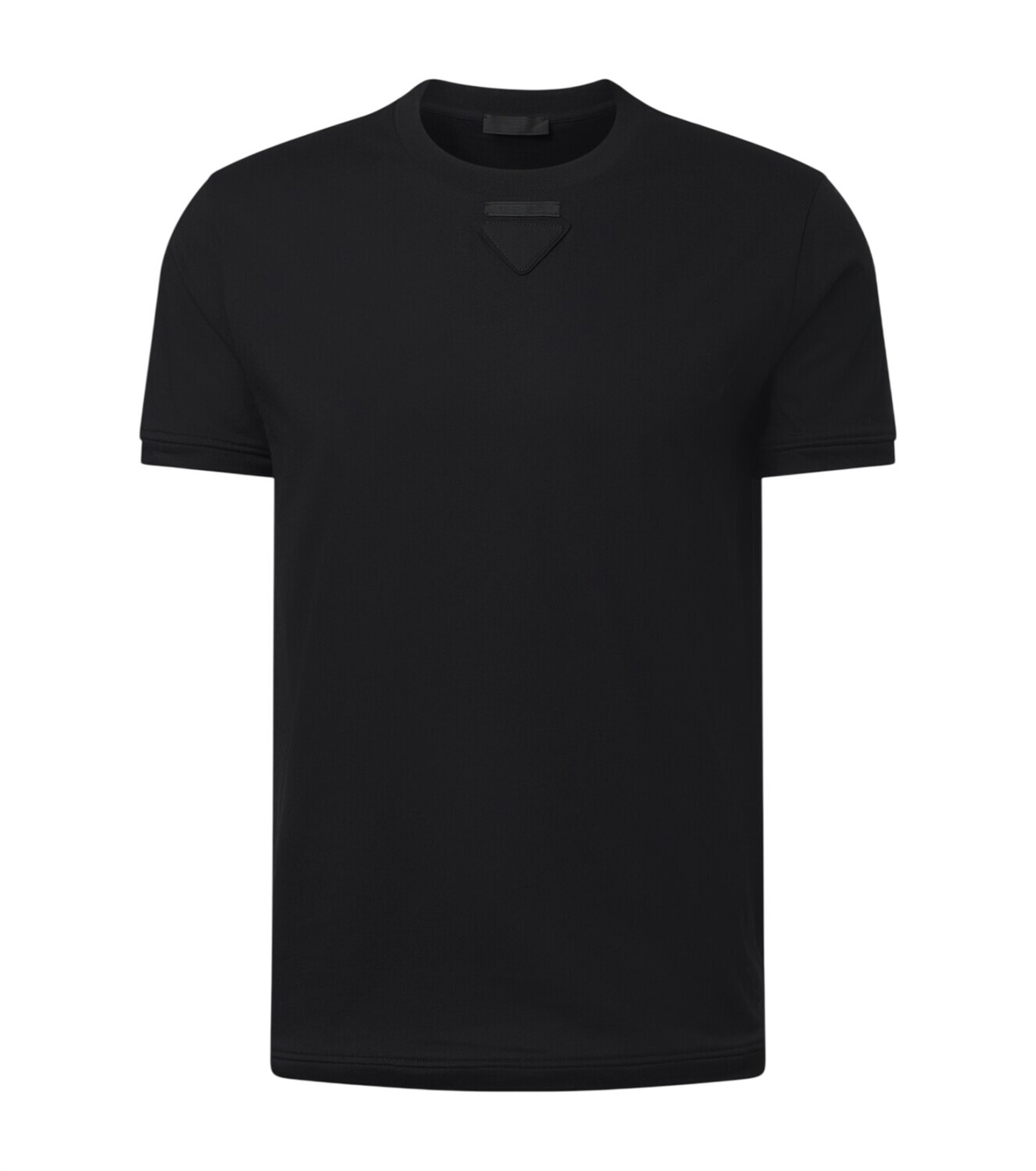 Prada Black Gabardine Pocket T-Shirt Prada