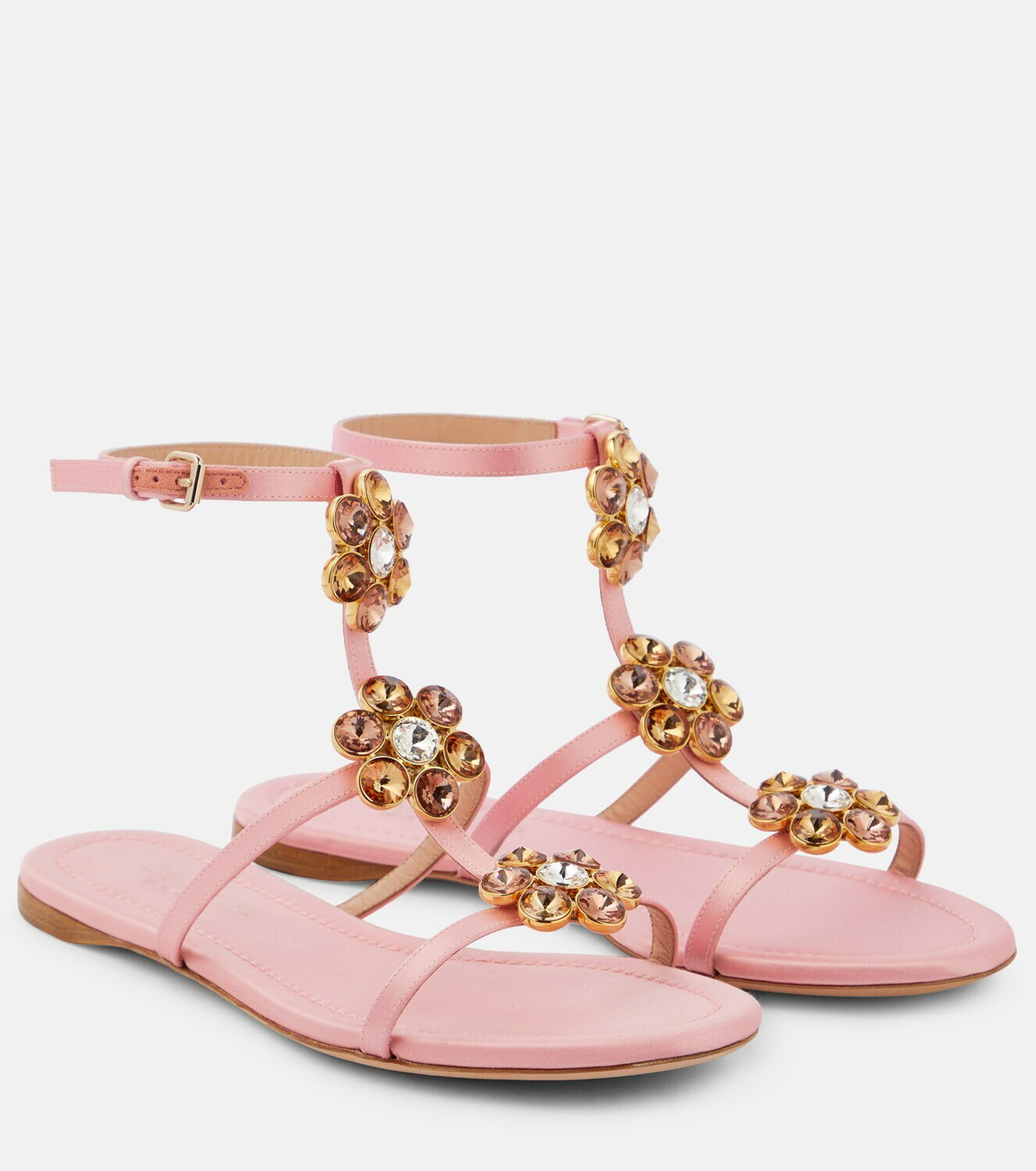 Giambattista Valli - Jaipur embellished satin sandals