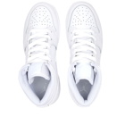 Air Jordan Men's 1 Mid BG Sneakers in White