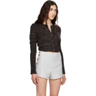 Vivienne Westwood Brown Veronica Cardigan