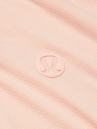 Lululemon - Logo-Appliquéd Stretch Recycled-Piqué Golf Polo Shirt - Pink
