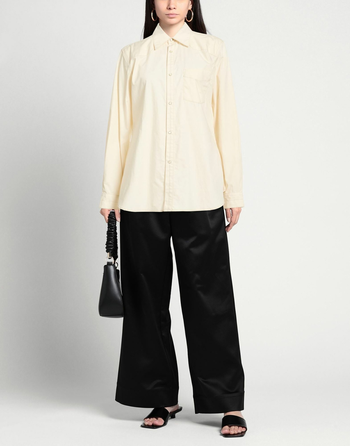 Lemaire Womens Shirt in Beige