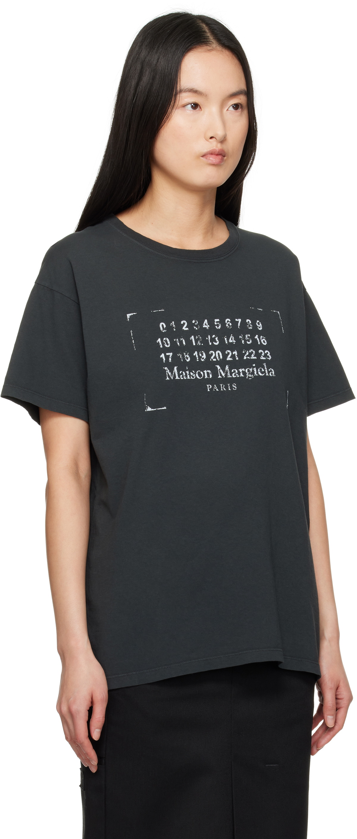 MARTIN MARGIELA 10 刺繍ロゴ ロンT Maison Margiela（旧Maison Martin Margiela） - Maison
