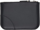 COMME des GARÇONS WALLETS Black Eyelet Pouch