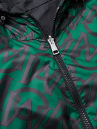 MONCLER - Cretes Reversible Monogrammed Shell Hooded Jacket - Green - 3