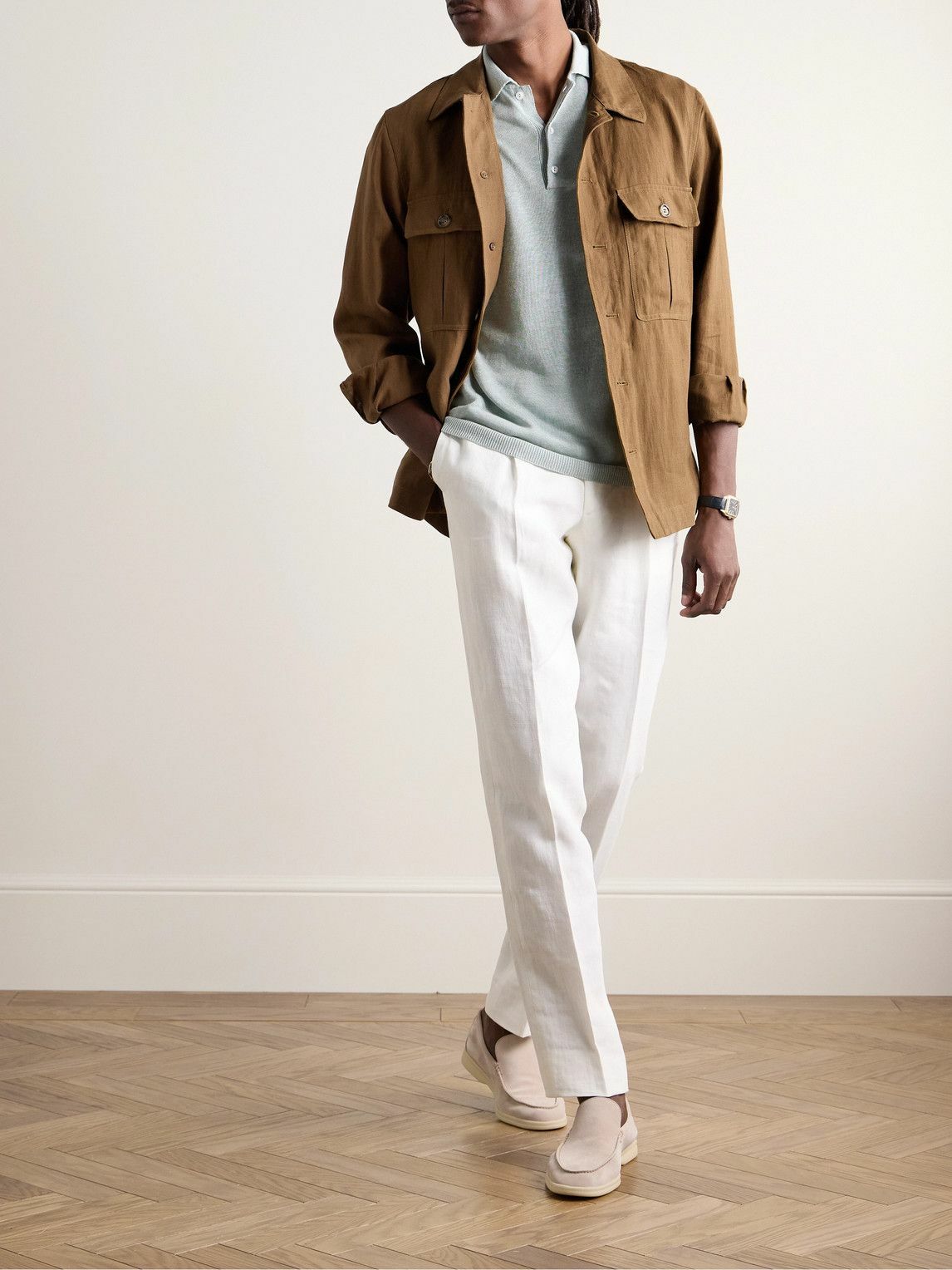 Valstar - Antonio Cotton-Blend Overshirt - Brown