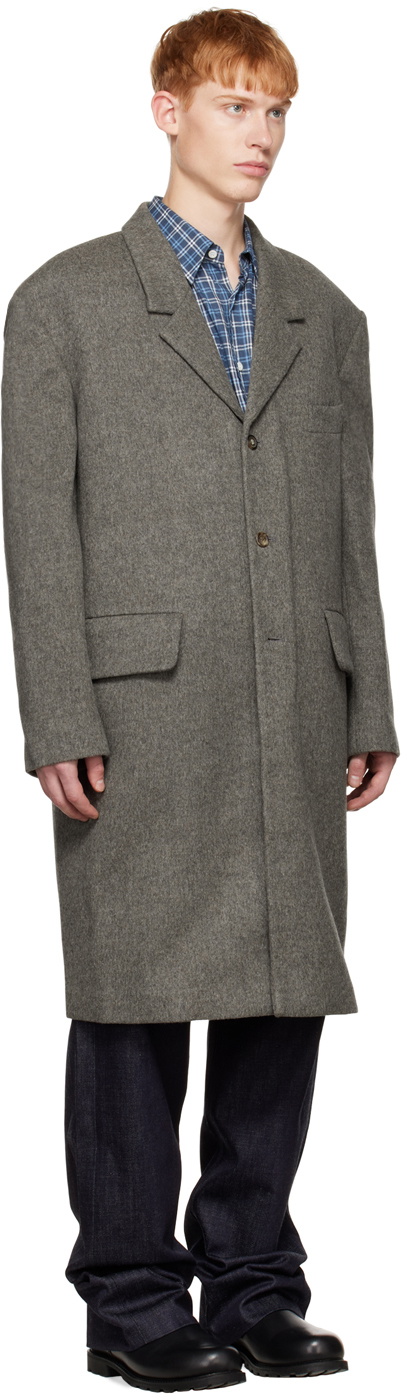 Rier SSENSE Exclusive Gray Coat