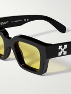 Off-White - Virgil Square-Frame Acetate Sunglasses