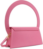 JACQUEMUS Pink 'Le Sac Rond' Shoulder Bag