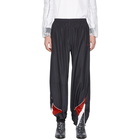 Y/Project Navy Oversized Lounge Pants