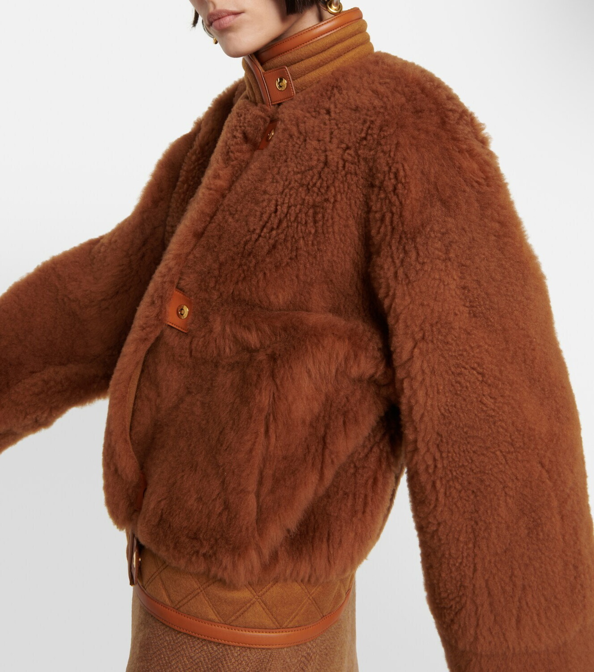 Loro Piana - Shearling bomber jacket Loro Piana