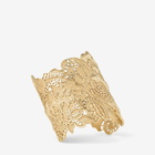 Jimmy Choo Lace Cut-Out Cuff Bracelet