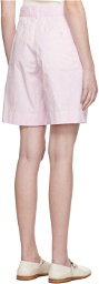 LEMAIRE Pink Chino Shorts
