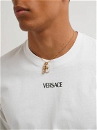 VERSACE - Medusa Tag & Versace Logo Necklace