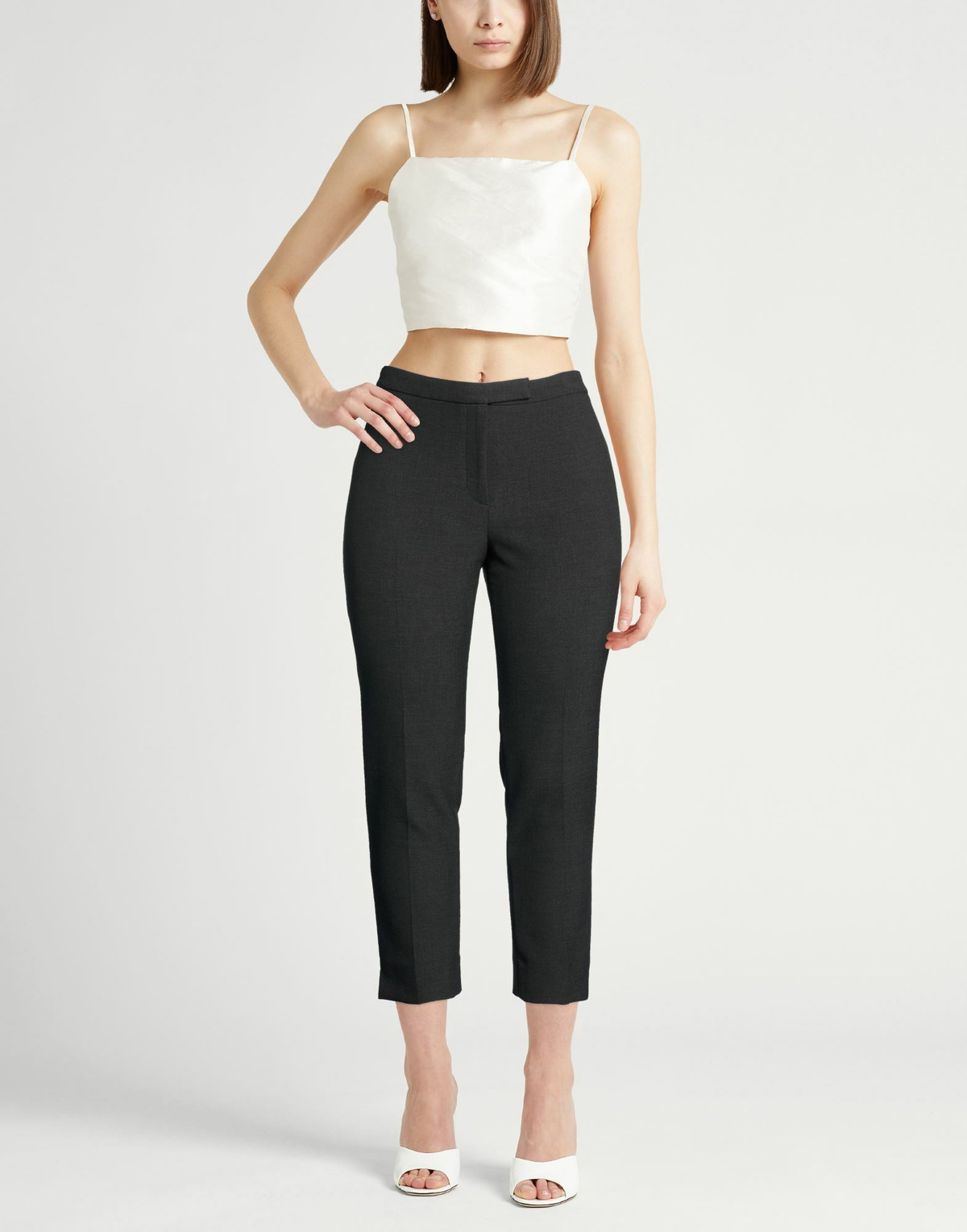 Peserico Womens Pants Charcoal