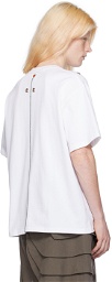 ænrmòus White Block T-Shirt