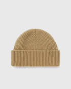 AMI Paris AMI DE COEUR BEANIE Beige Mens Beany