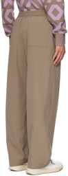 Acne Studios Taupe Relaxed Fit Trousers