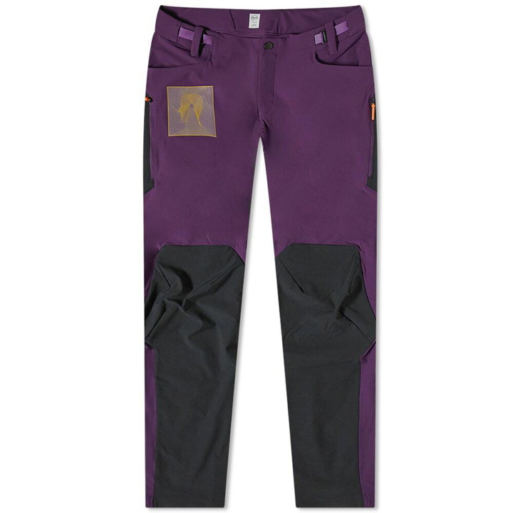 Photo: Rapha x Brain Dead Trail Pant in Purple Pennant/Anthracite