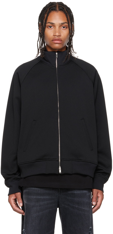 Photo: mastermind WORLD Black Side Line Jacket