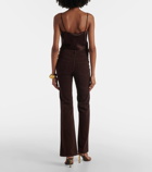 Nili Lotan Celia corduroy straight pants