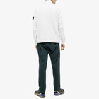 Stone Island 40th Anniversary Garment Dyed Half Zip Sweat in White