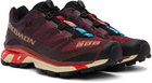 Salomon Burgundy XT-4 Sneakers