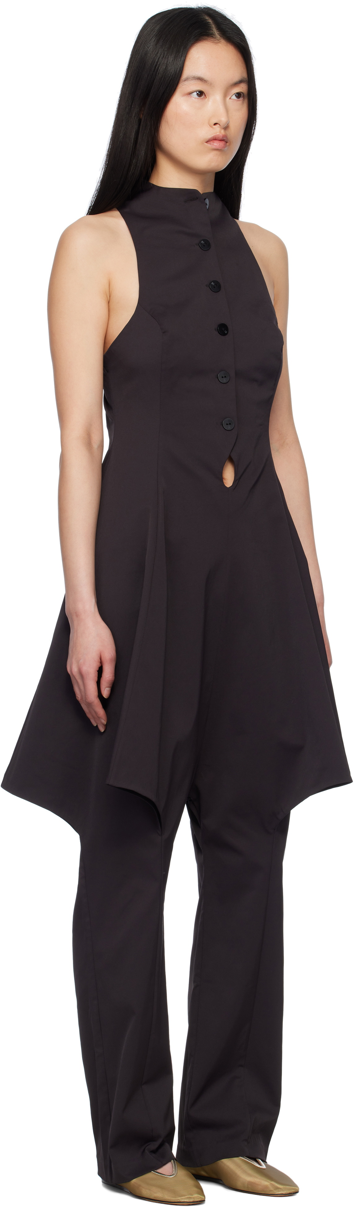 J.Kim Black Lazzat Jumpsuit