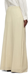 Ruohan Beige Kos Maxi Skirt