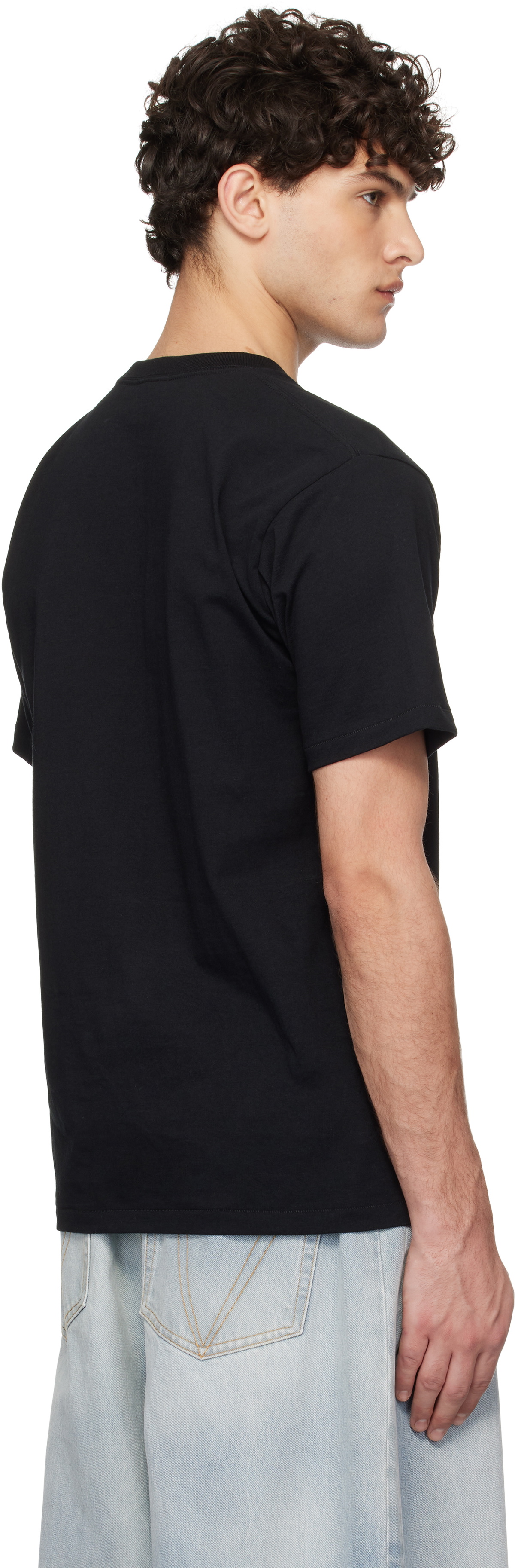 BAPE Black STA Houndstooth Ape Head T-shirt A Bathing Ape