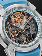 Jacob & Co. - Epic X Limited Edition Hand-Wound Skeleton 44mm Titanium and Rubber Watch, Ref. No. EX110.20.AA.AJ