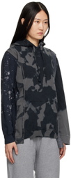 NEEDLES Black 5 Cuts Hoodie