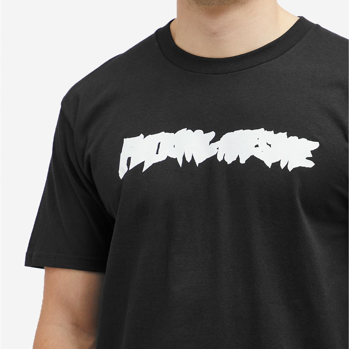 Fucking Awesome Men's Ink Trap Stamp Logo T-Shirt in Black