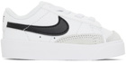 Nike Baby White & Black Blazer Low '77 Sneakers