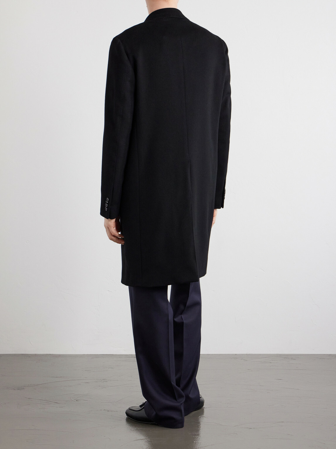 Caruso - Aida Wool Coat - Black