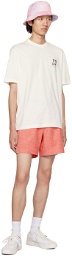 PS by Paul Smith Red Drawstring Shorts