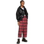 Tricot Comme des Garcons Red Tartan Trousers