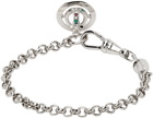 Vivienne Westwood Silver New Petite Orb Bracelet