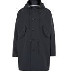 The Workers Club - Mackintosh Packable Shell Hooded Parka - Blue