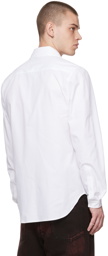 A-COLD-WALL* White Embroidered Shirt