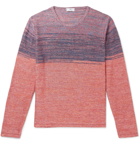 Inis Meáin - Mélange Linen Sweater - Pink