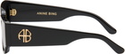ANINE BING Black Bowery Sunglasses