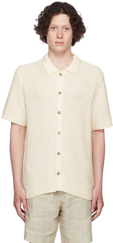 Photo: Vince Off-White Cotton Shirt